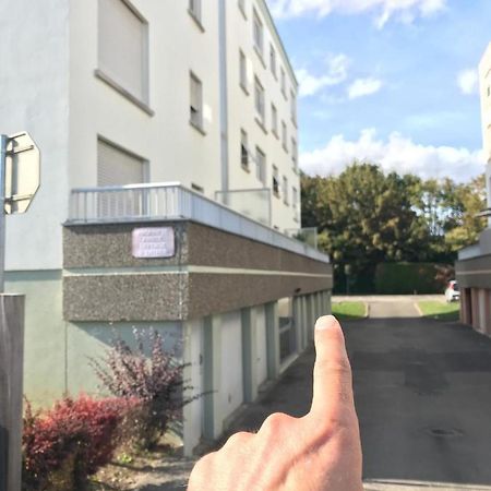 Studio T A 5Mn Euro Airport Avec Terrasse แซ็ง-ลุยส์ ภายนอก รูปภาพ